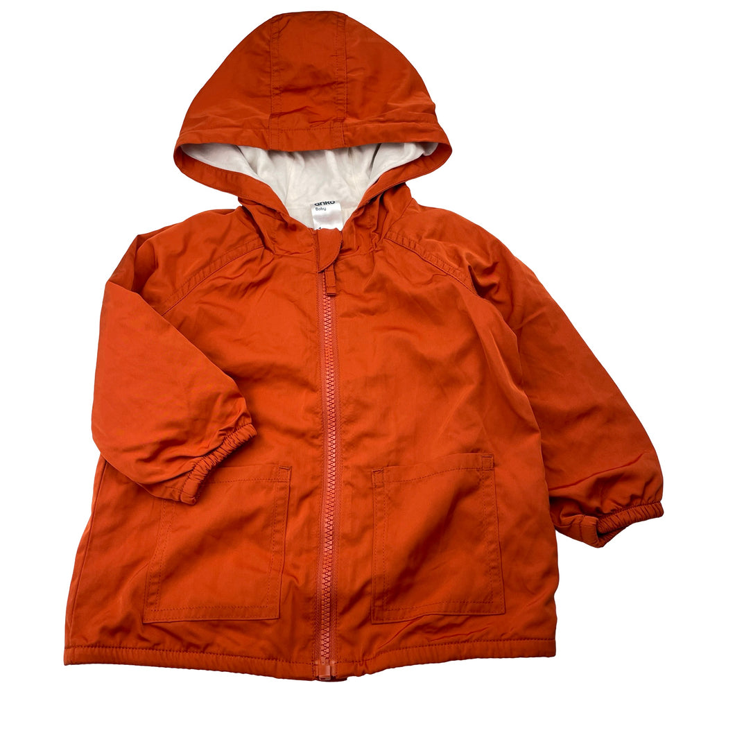 Unisex Anko, cotton-lined lightweight spray jacket, EUC, size 1,  