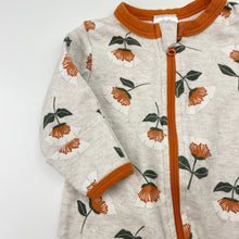 Load image into Gallery viewer, Girls Baby Berry, floral zip coverall / romper, EUC, size 0000,  