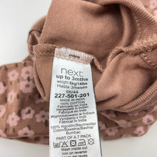 Load image into Gallery viewer, Girls Next, floral cotton bodysuit / romper, EUC, size 0000,  