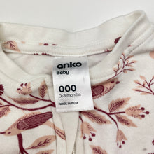 Load image into Gallery viewer, Girls Anko, cotton zip coverall / romper, EUC, size 000,  