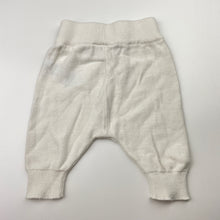 Load image into Gallery viewer, Unisex Rock a Bye Baby, knit cotton pants / bottoms, elasticated, EUC, size 000,  