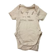 Load image into Gallery viewer, Unisex Dymples, organic cotton bodysuit / romper, EUC, size 00000,  