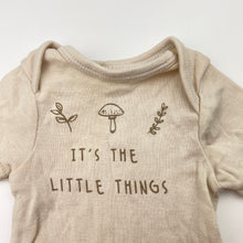 Load image into Gallery viewer, Unisex Dymples, organic cotton bodysuit / romper, EUC, size 00000,  