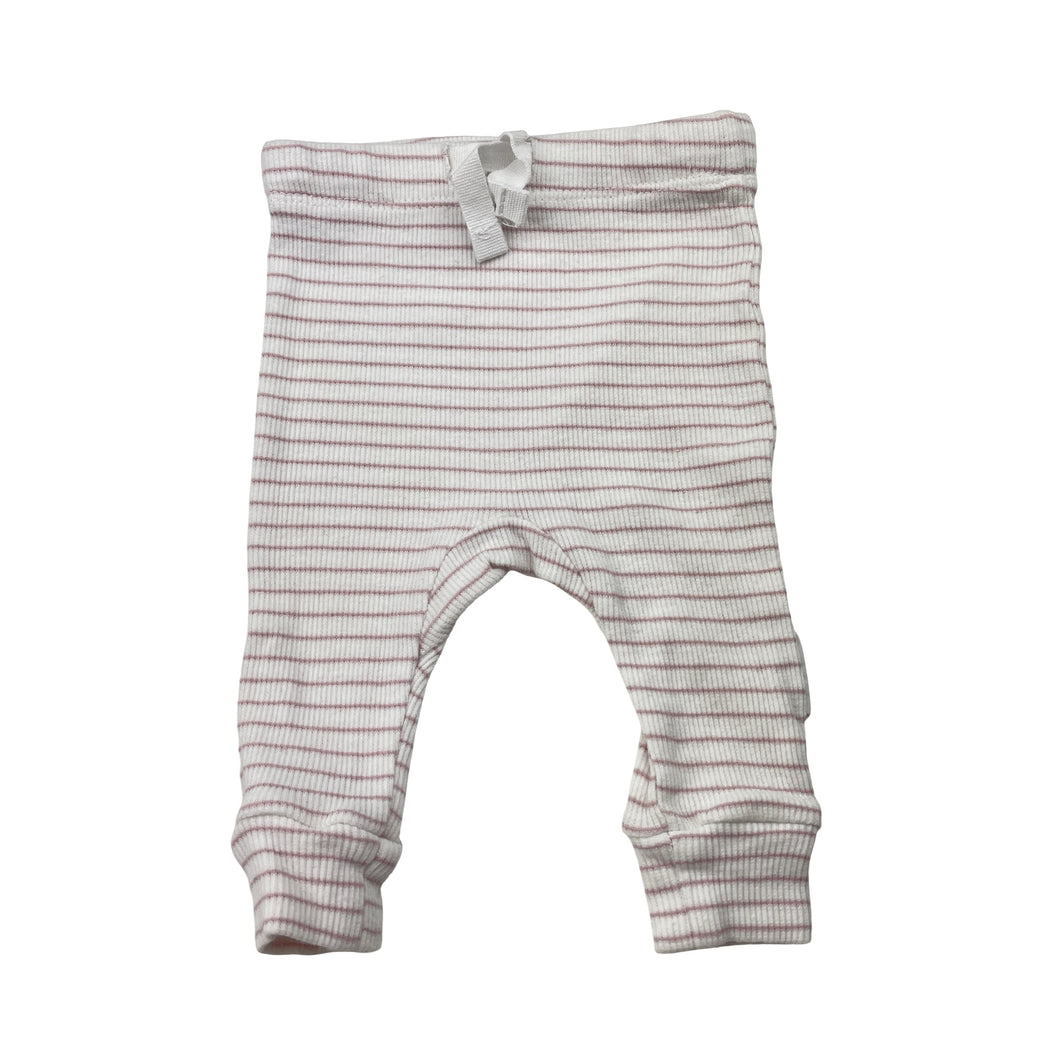 Girls Baby Berry, organic cotton blend leggings / bottoms, EUC, size 0000,  