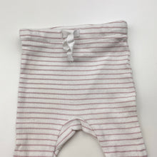 Load image into Gallery viewer, Girls Baby Berry, organic cotton blend leggings / bottoms, EUC, size 0000,  