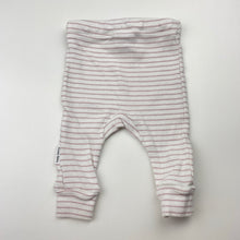 Load image into Gallery viewer, Girls Baby Berry, organic cotton blend leggings / bottoms, EUC, size 0000,  