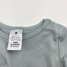 Load image into Gallery viewer, Unisex Target, organic cotton bodysuit / romper, EUC, size 000,  