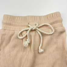 Load image into Gallery viewer, Girls Bubba Deluxe, ribbed stretchy pants / bottoms, elasticated, EUC, size 00,  