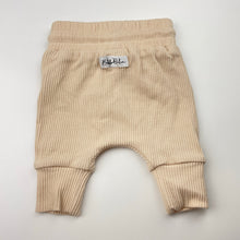 Load image into Gallery viewer, Girls Bubba Deluxe, ribbed stretchy pants / bottoms, elasticated, EUC, size 00,  