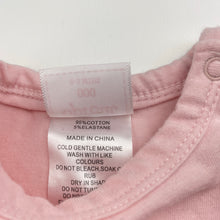 Load image into Gallery viewer, Girls Sprout, stretchy bodysuit / romper, rabbit, EUC, size 000,  