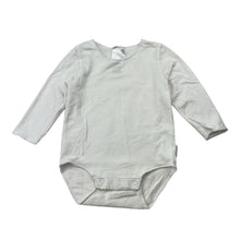 Load image into Gallery viewer, Unisex BONDS, white stretchy bodysuit / romper, EUC, size 000,  