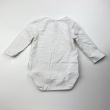 Load image into Gallery viewer, Unisex BONDS, white stretchy bodysuit / romper, EUC, size 000,  