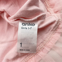 Load image into Gallery viewer, Girls Anko, tulle trim cotton long sleeve top, EUC, size 1,  