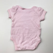 Load image into Gallery viewer, Girls 4Baby, pink cotton bodysuit / romper, EUC, size 0000,  