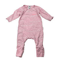 Load image into Gallery viewer, Girls BONDS, stretchy COZYSUIT coverall / romper, GUC, size 0000,  