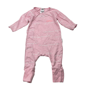 Girls BONDS, stretchy COZYSUIT coverall / romper, GUC, size 0000,  