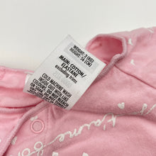 Load image into Gallery viewer, Girls BONDS, stretchy COZYSUIT coverall / romper, GUC, size 0000,  