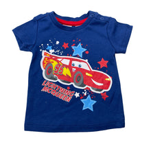 Load image into Gallery viewer, Boys Disney, Cars Lightning McQueen tee / top, EUC, size 0,  