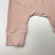 Load image into Gallery viewer, Girls Baby Berry, waffle cotton pants / bottoms, elasticated, EUC, size 00,  