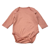 Load image into Gallery viewer, Girls Next, pink organic cotton bodysuit / romper, EUC, size 000,  