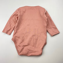 Load image into Gallery viewer, Girls Next, pink organic cotton bodysuit / romper, EUC, size 000,  