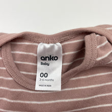 Load image into Gallery viewer, Unisex Anko, cotton bodysuit / romper, EUC, size 00,  