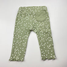 Load image into Gallery viewer, Girls Anko, floral cotton leggings / bottoms, elasticated, EUC, size 00,  