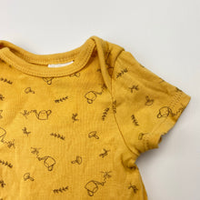 Load image into Gallery viewer, Unisex Dymples, organic cotton bodysuit / romper, EUC, size 00000,  