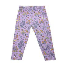 Load image into Gallery viewer, Girls Dymples, organic cotton blend floral leggings, EUC, size 00,  