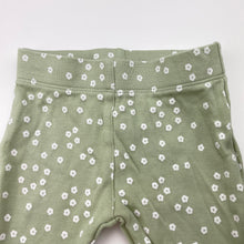 Load image into Gallery viewer, Girls Anko, floral organic cotton leggings / bottoms, EUC, size 000,  