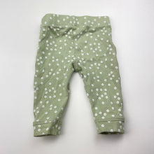 Load image into Gallery viewer, Girls Anko, floral organic cotton leggings / bottoms, EUC, size 000,  