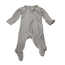 Load image into Gallery viewer, Unisex Target, organic cotton blend zip romper, EUC, size 00000,  