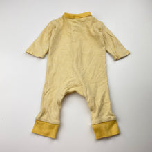 Load image into Gallery viewer, Unisex Target, yellow stripe cotton romper, EUC, size 00000,  