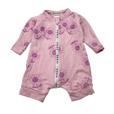 Girls BONDS, WONDERCOOL zip Wondersuit / zippy / romper, EUC, size 000,  