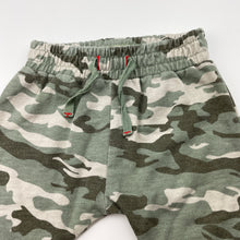 Load image into Gallery viewer, Boys Anko, camo print pants / bottoms, elasticated, GUC, size 000,  