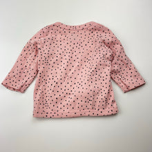 Load image into Gallery viewer, Girls H&amp;M, organic cotton long sleeve top, EUC, size 0000,  