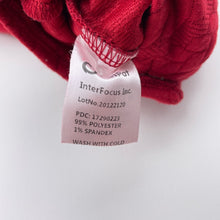 Load image into Gallery viewer, Girls PatPat, textured red romper, EUC, size 000,  