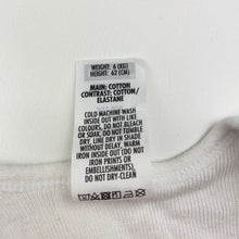 Load image into Gallery viewer, Unisex BONDS, white cotton singletsuit romper, EUC, size 000,  