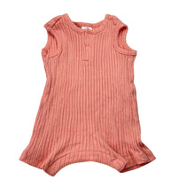 Load image into Gallery viewer, Girls Anko, ribbed cotton summer romper, EUC, size 000,  