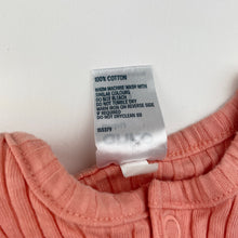 Load image into Gallery viewer, Girls Anko, ribbed cotton summer romper, EUC, size 000,  