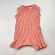 Load image into Gallery viewer, Girls Anko, ribbed cotton summer romper, EUC, size 000,  