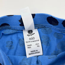 Load image into Gallery viewer, Girls Dymples, stretchy leggings / bottoms, elasticated, EUC, size 000,  