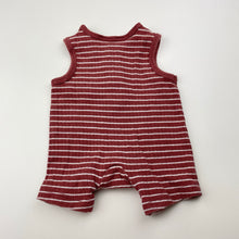 Load image into Gallery viewer, Unisex Dymples, ribbed cotton summer romper, EUC, size 00000,  