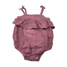 Load image into Gallery viewer, Girls Target, crinkle cotton summer romper, FUC, size 00,  