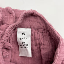 Load image into Gallery viewer, Girls Target, crinkle cotton summer romper, FUC, size 00,  