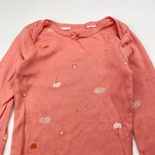 Load image into Gallery viewer, Girls Carter's, cotton bodysuit / romper, GUC, size 0,  