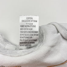 Load image into Gallery viewer, Unisex Dymples, cotton bodysuit / romper, EUC, size 0000,  