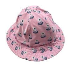 Load image into Gallery viewer, Girls Target, floral sun / swim hat, EUC, size 2,  
