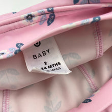 Load image into Gallery viewer, Girls Target, floral sun / swim hat, EUC, size 2,  