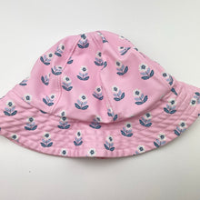 Load image into Gallery viewer, Girls Target, floral sun / swim hat, EUC, size 2,  